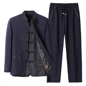 BAMJ-7108R钱塘2020-2中年男士春秋商务休闲简约套装货稳P235图片