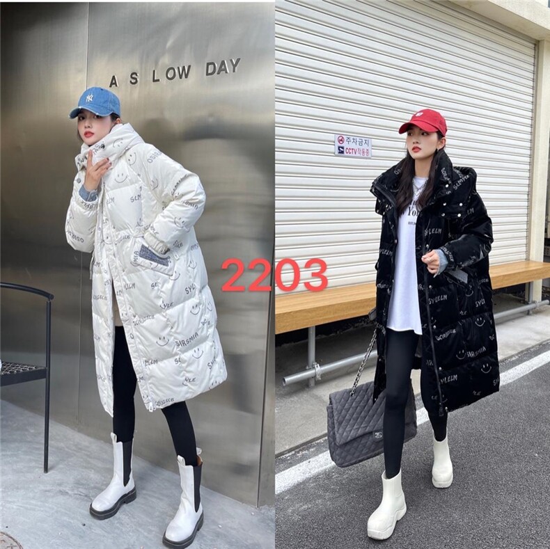 韩系笑脸90绒拼牛仔，其它，昕叶良品