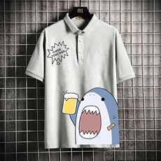 PL57137-P35翻领短袖polo衫男大码胖子半袖t恤男有领保罗衫，男装Polo衫，电商A040A
