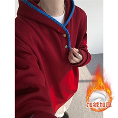 枣红色加绒款