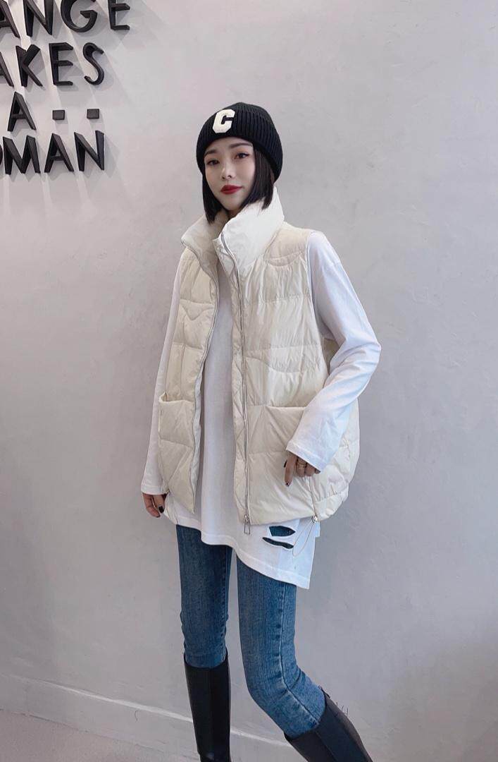 2021冬季新款90绒马甲，女装马甲，曼希野