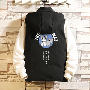 MJ47160-P80 棉马甲男士大码加厚棉背心男坎肩男 砖墙图片