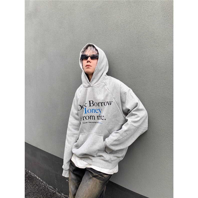 美式复古字母印花卫衣男秋冬新款百搭连帽百搭上衣潮YYW16-P70,男装卫衣,星座208-5