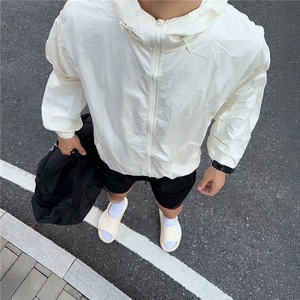 防晒衣外套夏季2025新款工装运动透气防晒服冲锋衣SF25图片