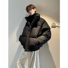 直播现货原版高品质冬季美式帆布皮棉服立体纹理加厚棉衣外套，男装棉衣，电商A486