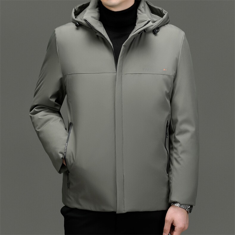 801钱塘2020-2商务休闲简约冬季厚款简约中年男士棉衣P78,男装棉衣,钱塘207-2