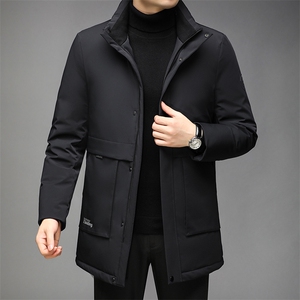 2023新款冬中年立领羽绒服爸爸装加厚中年羽绒服GSNA21306-P335图片