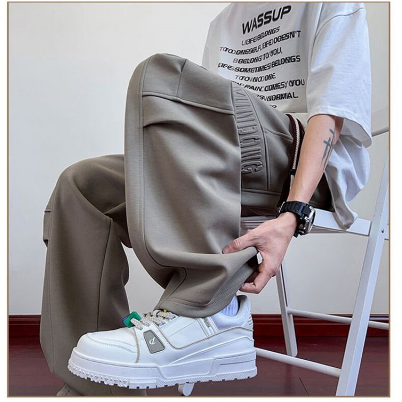 网图现货秋新款休闲裤男士潮牌青少年长裤子R2592-P68，男装休闲裤，星座1005-4