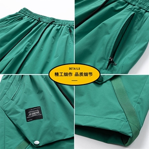 新款工装短裤男潮牌ins休闲裤宽松大码中裤五分裤D0609-P43图片