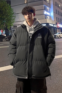 外景冬季加厚面包服男潮牌大码宽松保暖棉衣立领外套MF00430/P90图片