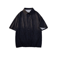 8XL-M花衬衫男款短袖夏季冰丝薄款花衬衣大码寸衫外套DC28013P38，男装衬衫，电商B312