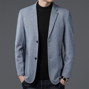 DZ62205钱塘2020-3冬季厚款商务休闲简约中年男士西服数据好P132图片