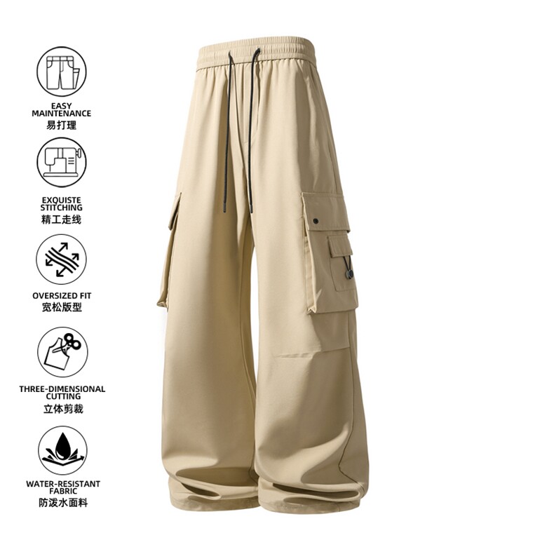 工装裤秋季新款2025男款冲锋裤登山运动速干裤Z6908-P40,男装工装外套,星座610（原A335）