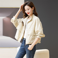 妈妈宽松短外套女2025春秋新款时尚休闲宽松显瘦气质减龄夹克上衣，女装短外套，芙芮