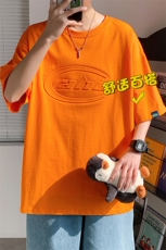 数据款！仿纯棉短袖t恤男新款百搭宽松潮流休闲T恤衫TC3020-P25，男装T恤，星座717
