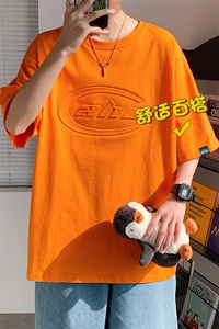 数据款！仿纯棉短袖t恤男新款百搭宽松潮流休闲T恤衫TC3020-P25图片