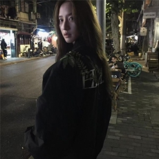 复古街头花卉刺绣春秋款夹克潮牌棒球男女vintage情侣外套，男装夹克，星座1210-1