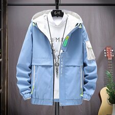 主推款春款工装夹克男士休闲宽松百搭潮男外套A112-JK138-P75，男装夹克，星座1206（原A206）