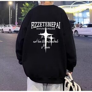 美式卫衣男春秋季2025新款衣服圆领长袖打底衫套头宽松无帽外套潮,粉红色卫衣搭配黄色袜子图片