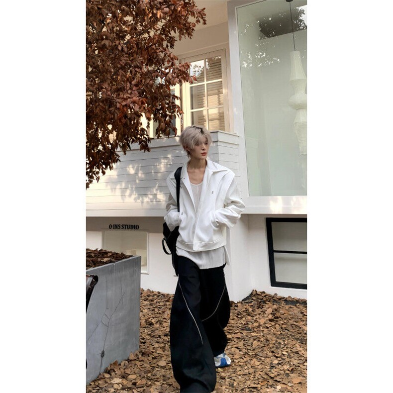 网络图现货高级感小众解构痞帅夹克RH282-P92图片