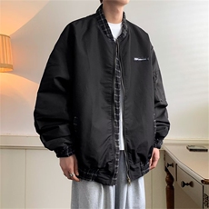 A796-P62秋季潮牌ins宽松情侣棒球服外套美式复古飞行员夹克男，男装夹克，星座512-6