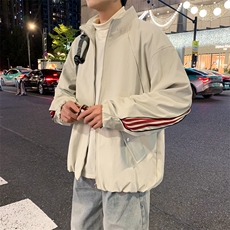 春款现货美式解构夹克男潮牌高街复古百搭外套JK02639-P75，男装夹克，星座308B-2