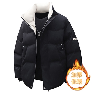 新款大码冬季棉袄外套棉服休闲加厚保暖立领宽松 A436-562-P95图片