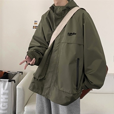 春季抖音品质防水连帽冲锋衣夹克外套TPF621特批P65控108，男装夹克，电商A268A