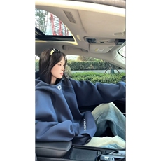 26春秋美式高领刺绣连帽卫衣WY3904常规P65控99，男装卫衣，电商B208