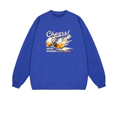 2025年秋季套头套头长袖啤酒，女装卫衣/绒衫，花可