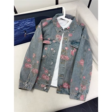 B221美式高街暗黑小众重工艺印花牛仔外套SY2537-特P70控118，男装工装外套，电商B221