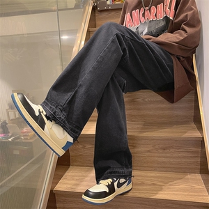 春季新款ins潮流百搭休闲裤日系青春流行长裤牛仔裤男 K5637-P38图片