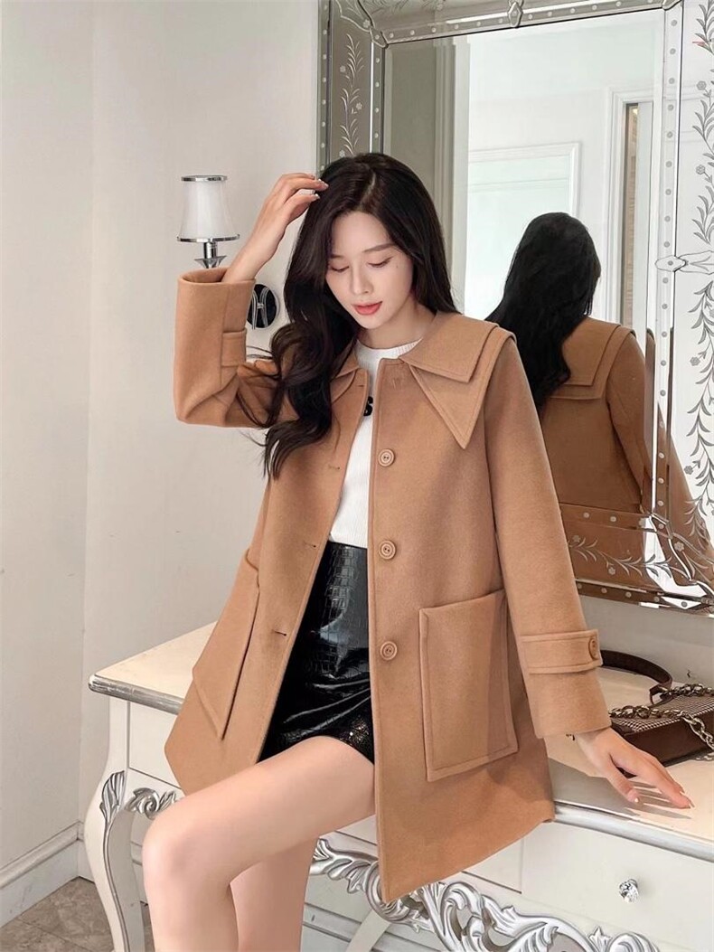 双面呢外套，其它，锦心绣