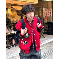 嘻哈时尚街舞个性高街滑板潮流潮涂鸦夹克新款街头J652，男装夹克，星座1116A（原606A-3）