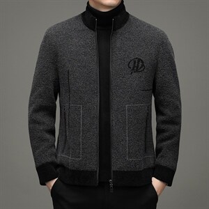 毛呢外套男士秋冬夹克男呢子外套男士单西男宽松休闲ZG2812-P285图片
