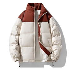 冬季保暖光版拼接羽绒服二开A406Y0605P135，男装羽绒服，星座309（原A406）