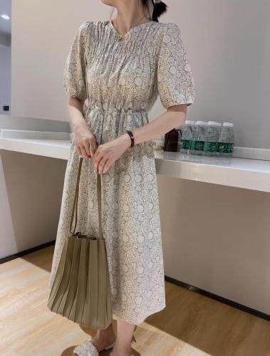 【现货】素雅小花裙，女装，驿谷