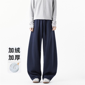 B258-K2939加绒45控98 抖音品质 弯刀卫裤 65%棉35%聚酯纤维图片