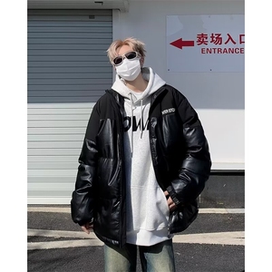 棉袄外套棉服男款冬季立领加厚2024年新款潮流宽松学生男装面包服图片