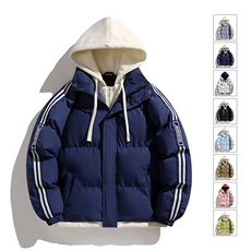 潮牌冬季棉服男2025新款情侣加厚棉衣棉袄子面包服外套MY1882-P78，男装棉衣，星座610（原A335）