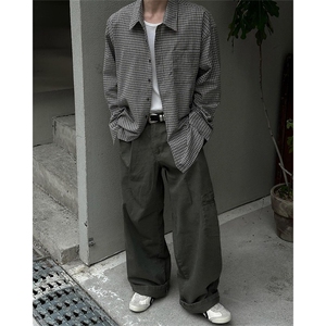 有货~cityboy格子长袖衬衫男女宽松夏薄款防晒衬衣外套C970-特P36图片