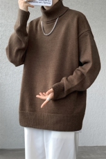 8XL-M神款搭配！！！特大码高领毛衣男打底衫百搭内搭MY1214P45，男装针织衫/毛衣，电商D206-1