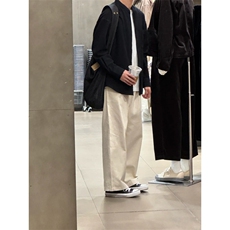 长袖立领仿麻休闲衬衫1302-GC67-P40控68成分100棉，男装衬衫，星座1302