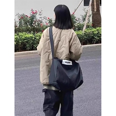 学院风时尚百搭棉服外套男女冬季新款撞色拼接潮流加厚保暖棉衣，男装棉衣，星座506A