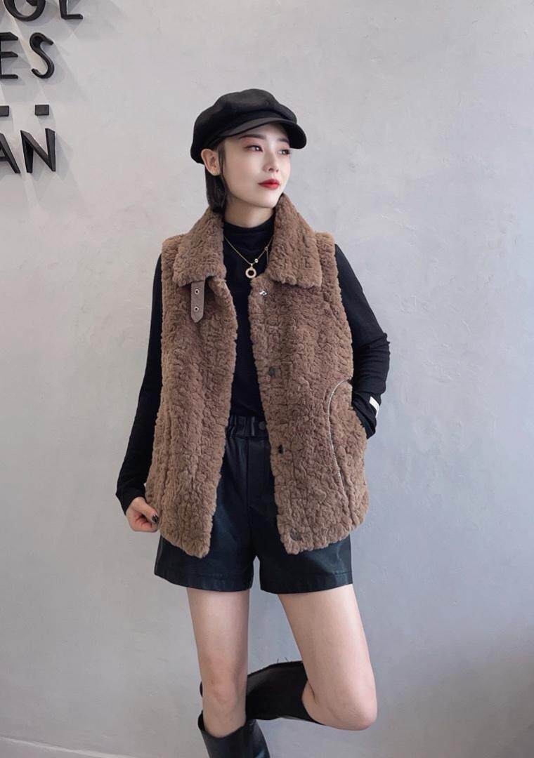 皮毛马甲，女装马甲，嫣然贝阁