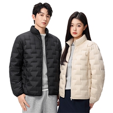 新款90绒子轻薄情侣装羽绒服秋冬男女款立领轻薄羽绒服外套，男装羽绒服，钱塘723