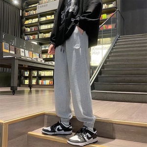 男青春流行直筒运动裤潮休闲长裤束脚K739P26图片