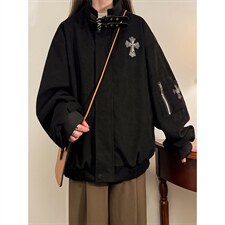 主推春季新款宽松/大码外套夹克XZ102B-1-JK902-P85，男装夹克，星座102B-1