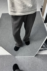 (网图慎用)曼巴棉重磅350g解构拼接大码休闲裤男K24038-特P40控78，男装休闲裤，电商A001