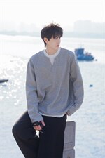 假两件华棉卫衣大码M-5XL表面棉底部聚酯纤维WY77961P48，男装卫衣，星座227-7